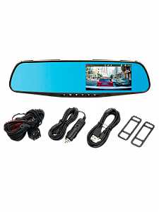 Видеорегистратор автомобильные зеркало с камерой заднего вида TDS TS-CAR10